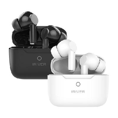 (판촉물 기념품 홍보물 스티커 인쇄) 아이리버 ANC 노이즈 캔슬링 블루투스 이어폰 IB-TWS02