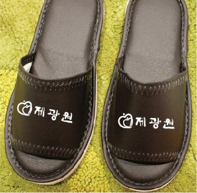 (판촉물 기념품 홍보물 인쇄) 방한슬리퍼, 사무실슬리퍼, 가죽슬리퍼, 슬리퍼인쇄, 가죽실내화, 학교실내화, 학원실내화