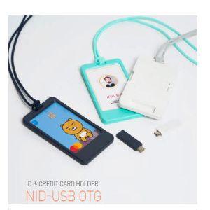 목걸이 사원증 카드 홀더+OTG USB 메모리 32G