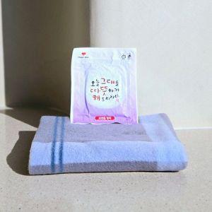 센트라도 패턴 담요+해피데이 따뜻해 핫팩 세트