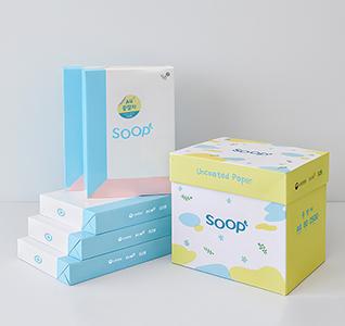 중질지 A4 70g 아웃박스 및 속포장 이미지