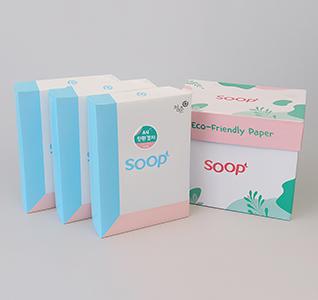 친환경지 75g A4 아웃박스 및 속포장 이미지
