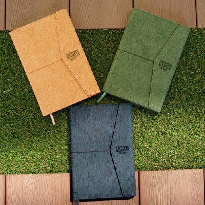 슬림 자석 양장 다이어리 25절(양쪽 카드포켓)