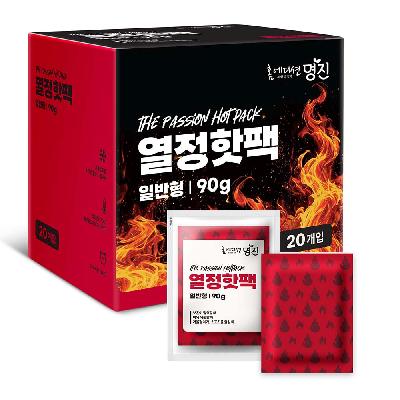 명진 열정 핫팩 일반형 90g 보온 겨울