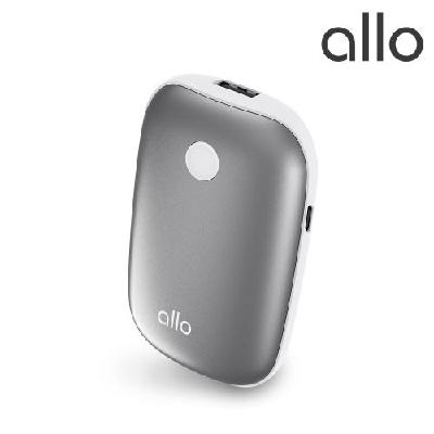 알로 양면형 손난로 겸용 보조배터리 겨울 보온 5000mAh