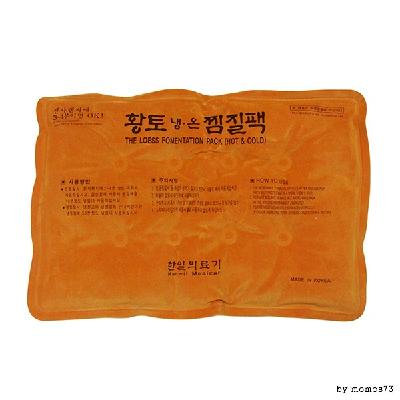 황토 찜질팩 냉온 찜질팩 건강 효도