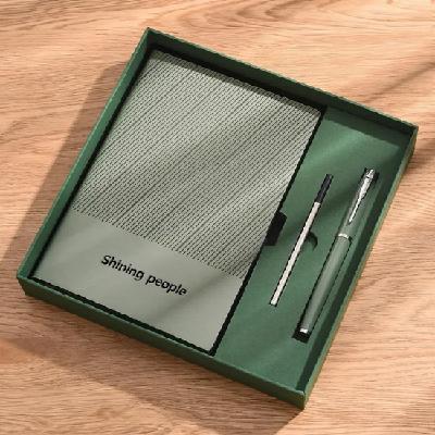 (판촉물 기념품 홍보물 스티커 인쇄) 쉐이드 다이어리 A5 노트 볼펜 세트 답례 입사 취업 직장인 졸업