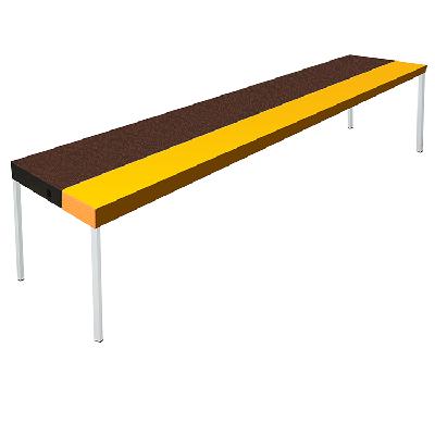 ORANGE-H240S 온열의자(상판교체형/다리탈부착)