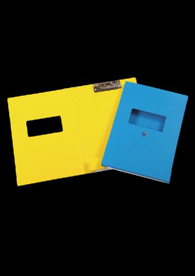 진행문서화일 판지(노랑,청색)