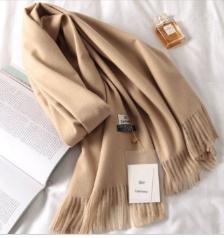 (판촉물 기념품 홍보물 스티커 인쇄) 보드라운 캐시미어 목도리 롱머플러 190*75cm