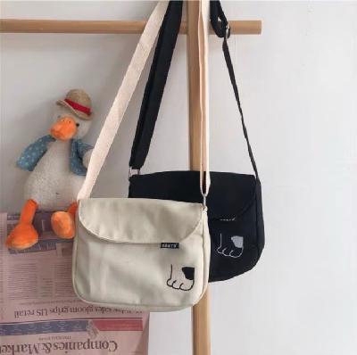 고양이 캔버스 코튼 면 에코 크로스백 홍보, 판촉, 기념, 선물, 사은, 답례