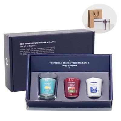 [양키캔들] 선물용 향초 캔들 보티브 세트 4P