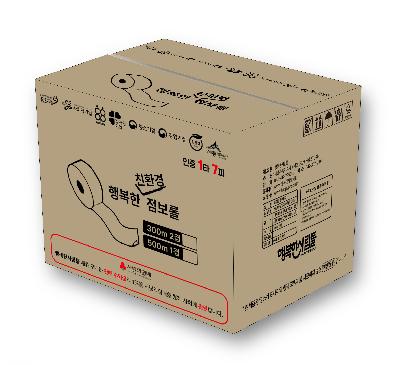 행복한친환경점보롤 화장지 500M*1겹(화장실용 화장지)