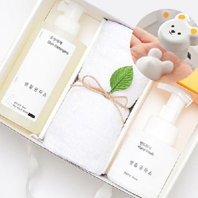 생활공작소 주방세제+ 150g 타올+ 곰툴핸드워시3p세트 홍보, 판촉, 기념, 선물, 사은, 답례