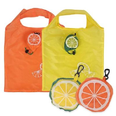 오렌지 레몬 시장바구니 시장가방 홍보, 판촉, 기념, 선물, 사은, 답례