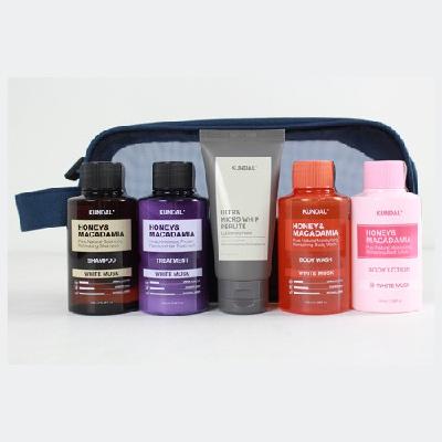 쿤달 여행용세트 5종 (화이트 머스크향)  홍보, 판촉, 기념, 선물, 사은, 답례