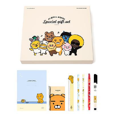 카카오프렌즈 다온 문구세트3 라이언세트 홍보, 판촉, 기념, 선물, 사은, 답례, 명절