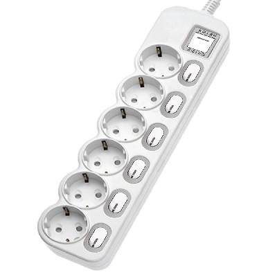 멀티탭개별6구/4.5m/인정