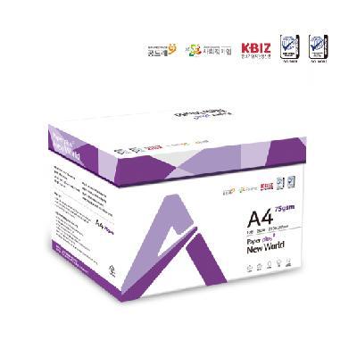 프리미엄 복사용지 A4 75g 복사지 복사용지A4 복사지A4 용지A4 A4복사용지 A4복사지 A4용지 프린터 채움 사무용지A4 A3 B4 에스디워크 새로운세상