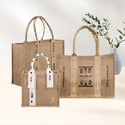 (판촉물 기념품 홍보물 스티커 인쇄)  프리미엄 쥬트백