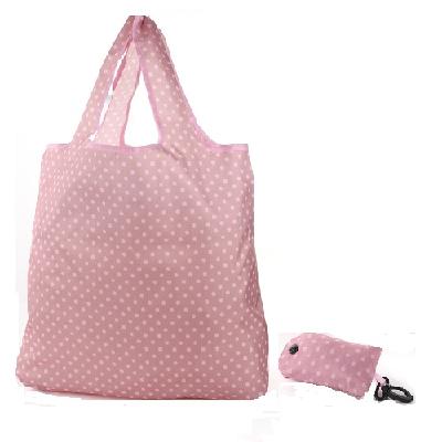 시장가방 땡땡이 포켓백 39*39*4cm 홍보, 판촉, 기념, 선물, 사은, 답례