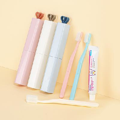 (판촉물 기념품 홍보물 스티커 인쇄)  국내생산 소유 휴대용 치약칫솔세트 (무료인쇄/국산칫솔)