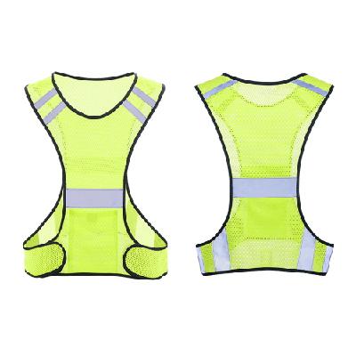 CF845 에코라이프 기본 야간 반사 안전 메쉬 조끼 