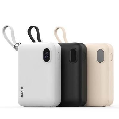 아이리버 22.5w 4in1 케이블일체형 보조배터리 10000mAh / 기념품 홍보물 인쇄