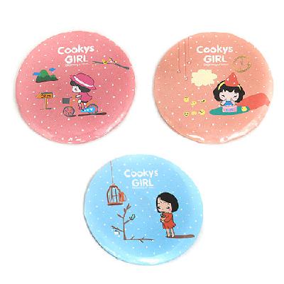 무지 미니 일러스트 손거울 홍보, 판촉, 기념, 선물, 사은, 답례