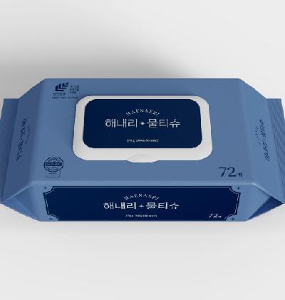 해내리 물티슈 72매(캡형) 10팩