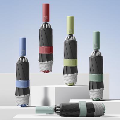 #리버스 10K 3단 거꾸로 자동 양우산(UPF 50+) (판촉물 기념품 홍보물 양산 우산 인쇄)