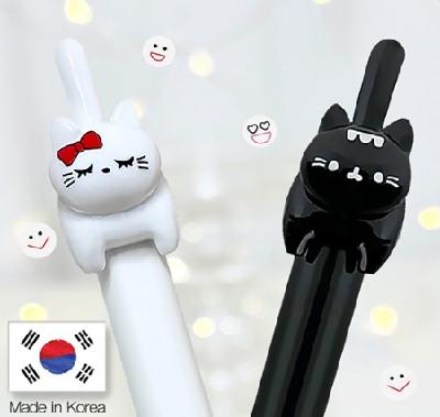 #왓냥 니들 볼펜 (독일잉크 / 초초저점도) (판촉물 기념품 홍보물 인쇄)