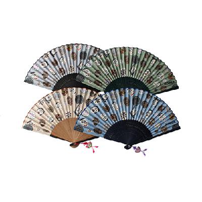 하회탈 부채 4종 여름, 홍보, 판촉, 기념, 선물, 사은, 답례