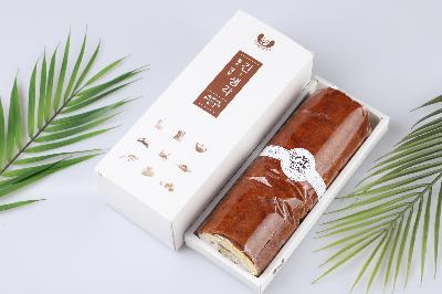 우리밀 딸기잼롤