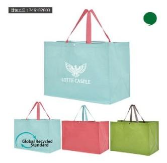 (특대형)레트로 타포린시장가방 大(53*38*30cm) (판촉물 기념품 홍보물 타포린가방 인쇄) 