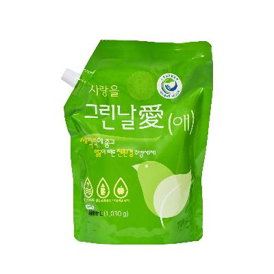 그린날애 주방세제1L(파우치)