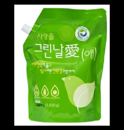 그린날애 주방세제 1L(파우치)