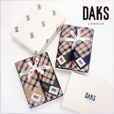 닥스 손수건 2종 선물세트 (스카프대용) 홍보, 판촉, 기념, 선물, 사은, 답례