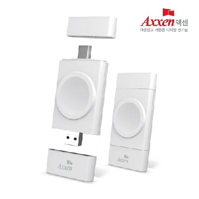 액센 AW11 포터블 듀얼 포트 스마트 워치 충전기 홍보, 판촉, 기념, 선물, 사은, 답례