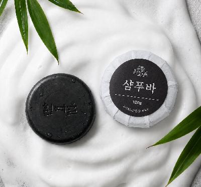 흰여울 숯 샴푸바