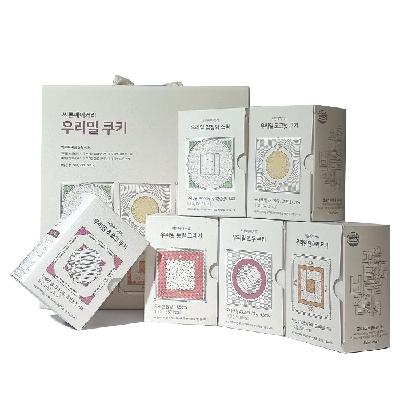 [씨튼베이커리] 우리밀쿠키 6종 선물세트