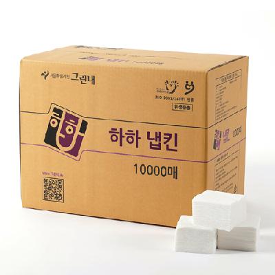 하하 냅킨(10,000매)-그린내(서울판매시설)