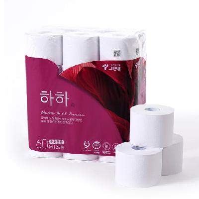 하하 롤화장지 60m(24롤)-그린내(서울판매시설)
