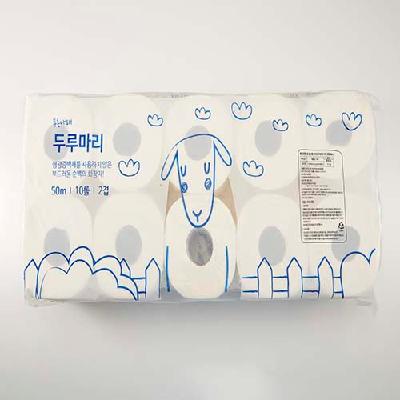 롤화장지 50m(10롤)-사단법인늘푸름 늘푸름보호작업장(서울판매시설)