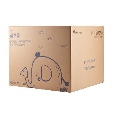 점보롤화장지 300m/두겹(16롤)-사단법인늘푸름 늘푸름보호작업장(서울판매시설)