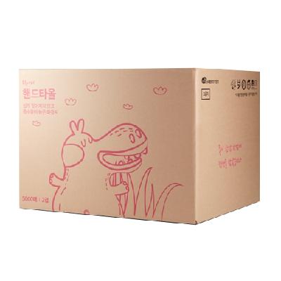 핸드타올 고급지(5,000매)-사단법인늘푸름 늘푸름보호작업장(서울판매시설)