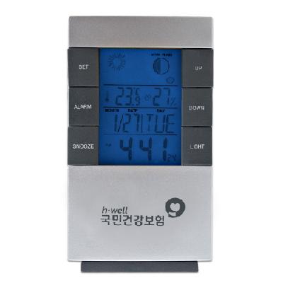 신 퓨전 야광 온습도시계 KJ-WT 홍보, 판촉, 기념, 선물, 사은, 답례