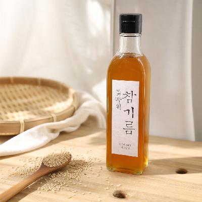 (국산)꽃바위 참기름 선물세트