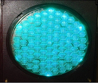 LED교통신호등 1면1색(녹색/G)