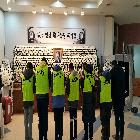 국가장(장례제단)국화장식